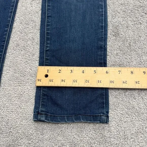 Paige Skyline Skinny Denim Jeans Womens 26 Blue Dark Wash Mid Rise Casual 28x28 - Picture 13 of 15